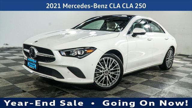 used 2021 Mercedes-Benz CLA 250 car, priced at $23,288