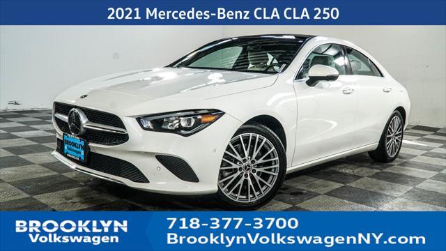 used 2021 Mercedes-Benz CLA 250 car, priced at $27,905