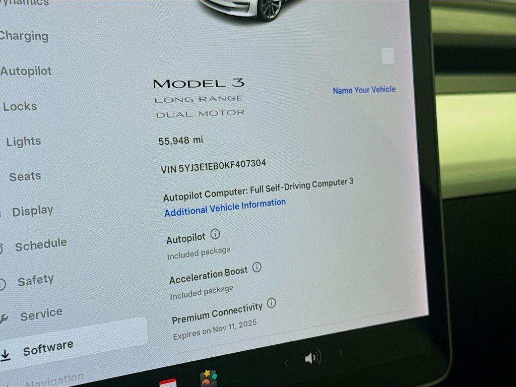 used 2019 Tesla Model 3 car, priced at $23,823