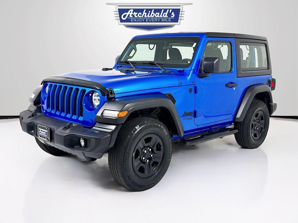 used 2021 Jeep Wrangler car, priced at $25,270