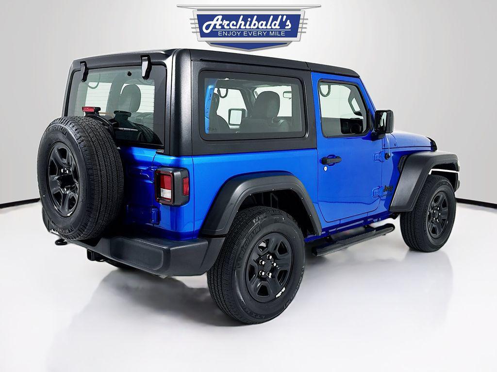 used 2021 Jeep Wrangler car, priced at $25,270