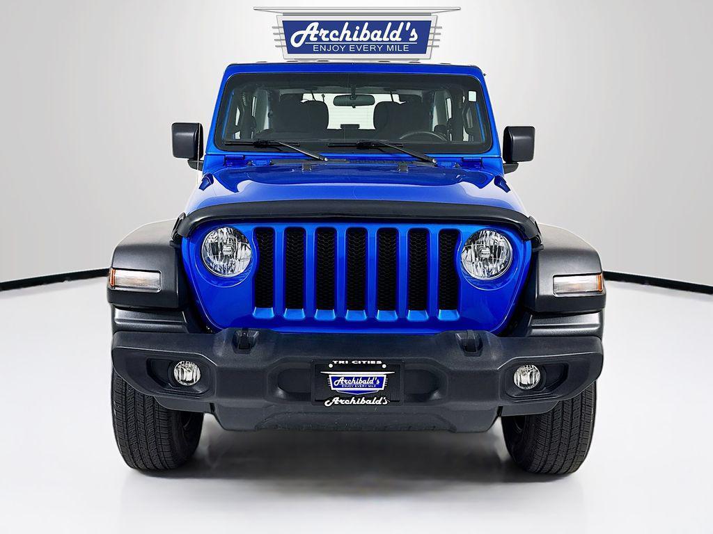 used 2021 Jeep Wrangler car, priced at $25,270