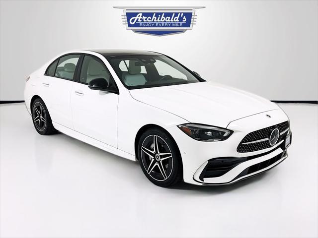 used 2023 Mercedes-Benz C-Class car, priced at $39,987