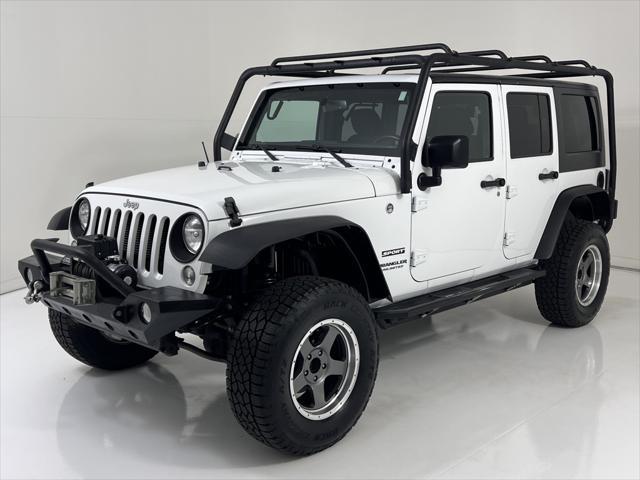 used 2017 Jeep Wrangler Unlimited car, priced at $23,759