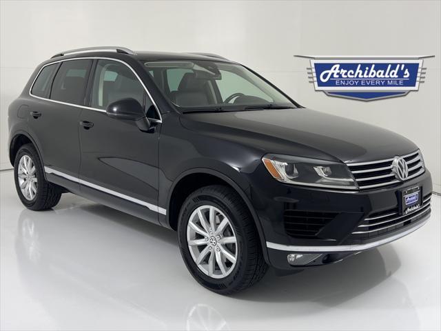 used 2016 Volkswagen Touareg car, priced at $14,866