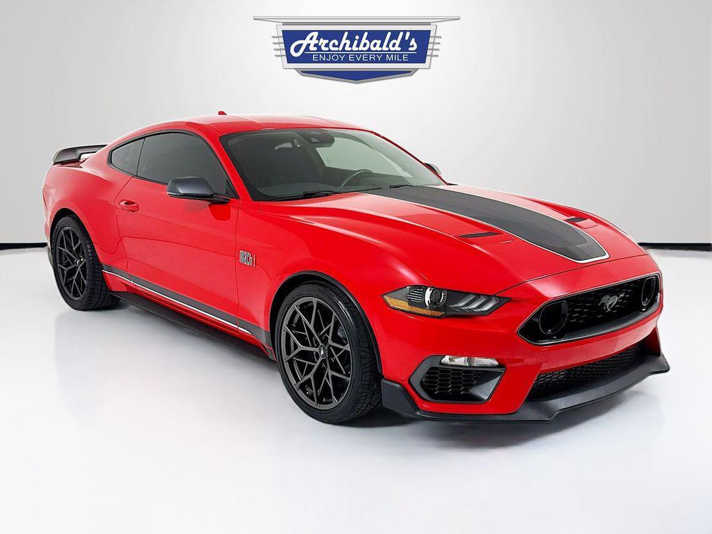 used 2021 Ford Mustang car, priced at $46,498
