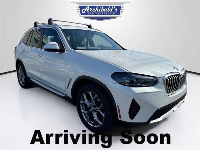 used 2022 BMW X3 car, priced at $34,400