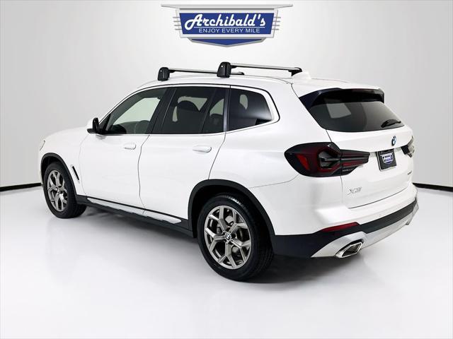 used 2022 BMW X3 car, priced at $34,138