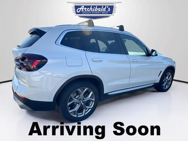 used 2022 BMW X3 car, priced at $34,400