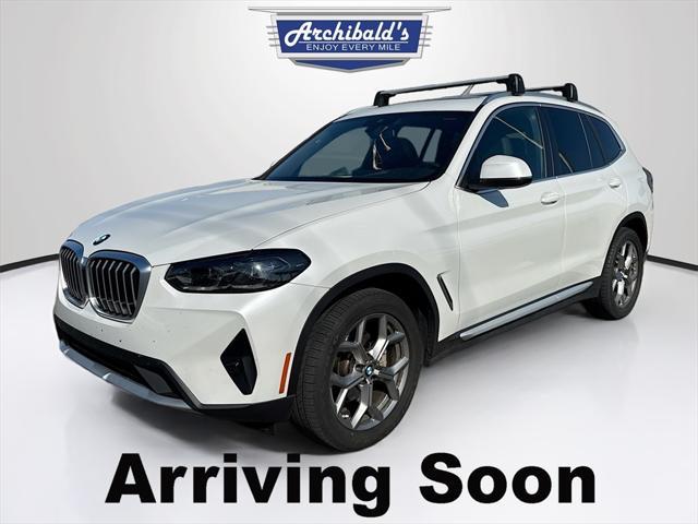 used 2022 BMW X3 car, priced at $34,400