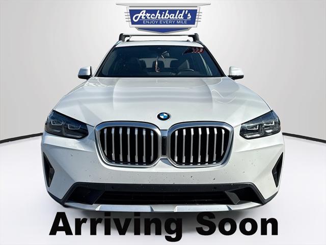 used 2022 BMW X3 car, priced at $34,400