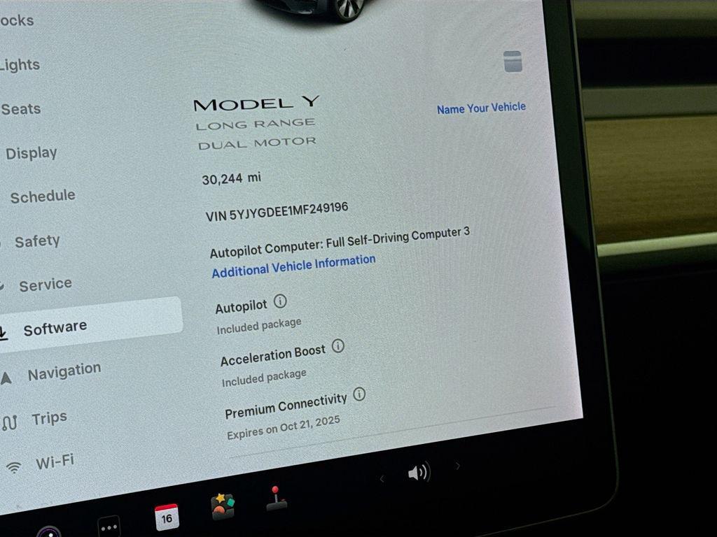 used 2021 Tesla Model Y car, priced at $29,734