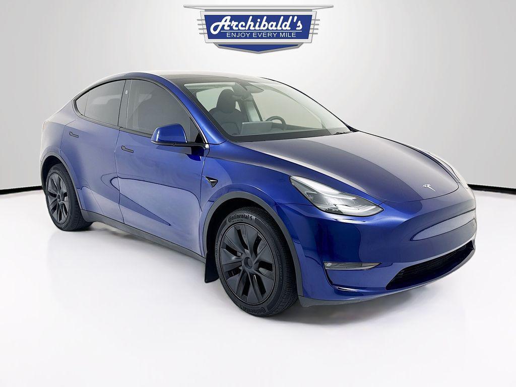 used 2025 Tesla Model Y car, priced at $39,987