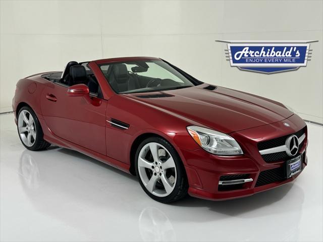 used 2015 Mercedes-Benz SLK-Class car, priced at $27,787