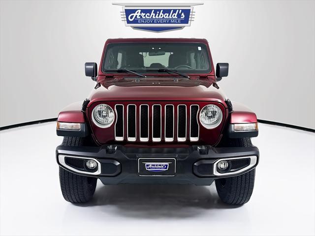 used 2021 Jeep Wrangler Unlimited car, priced at $34,111