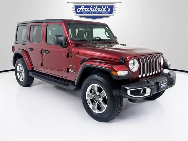 used 2021 Jeep Wrangler Unlimited car, priced at $34,111