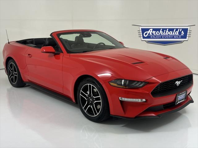 used 2021 Ford Mustang car, priced at $18,782