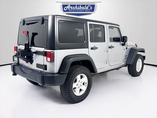used 2017 Jeep Wrangler Unlimited car, priced at $24,806