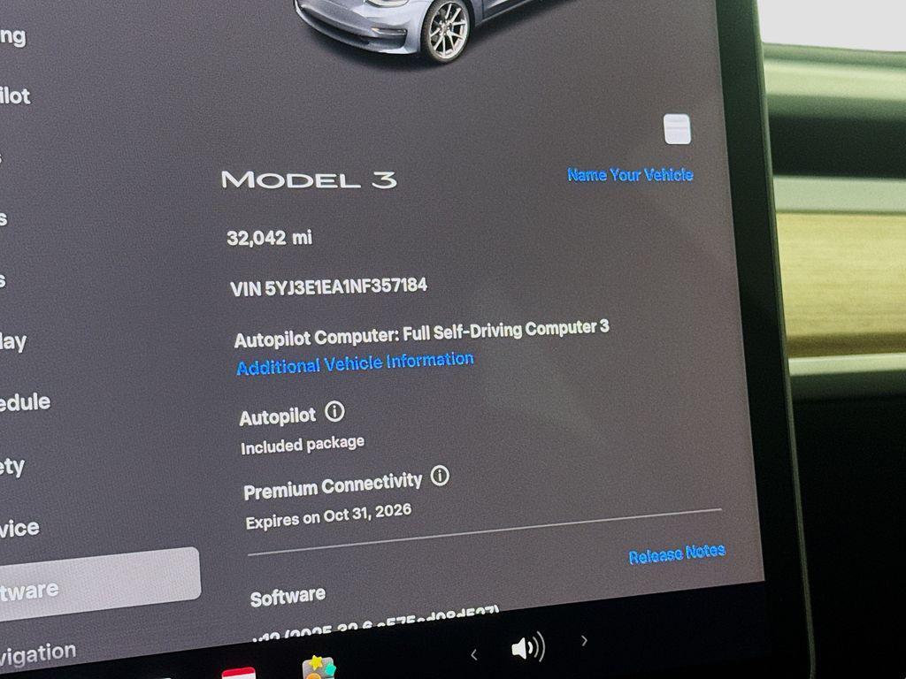 used 2022 Tesla Model 3 car, priced at $24,870