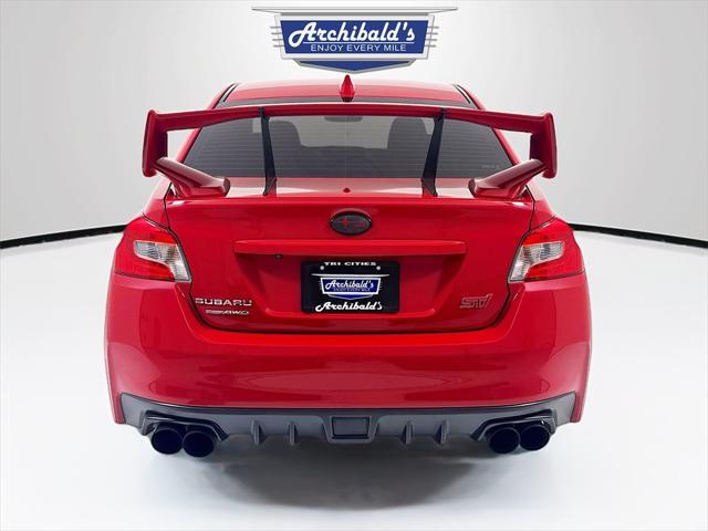 used 2020 Subaru WRX STI car, priced at $30,000