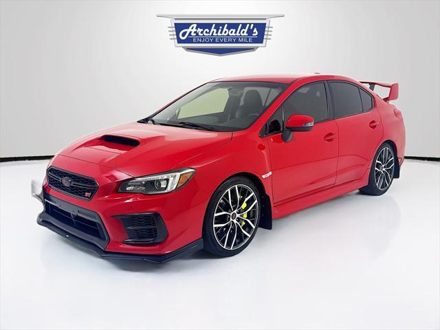used 2020 Subaru WRX STI car, priced at $30,000