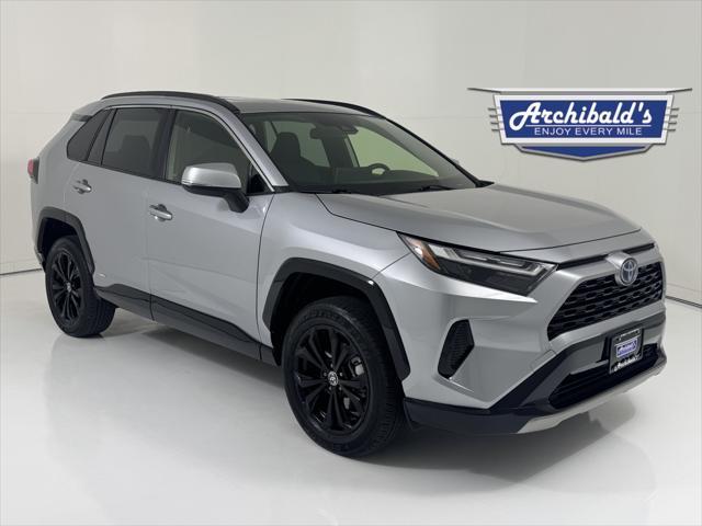 used 2022 Toyota RAV4 Hybrid car, priced at $37,055