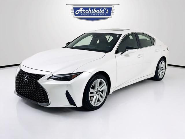 used 2021 Lexus IS 300 car, priced at $35,426