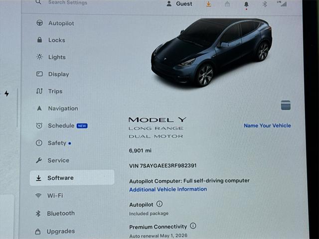 used 2024 Tesla Model Y car, priced at $38,249