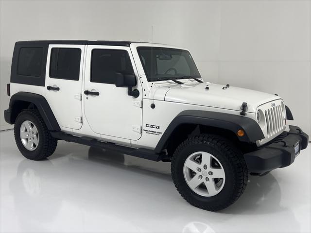 used 2010 Jeep Wrangler Unlimited car, priced at $14,275