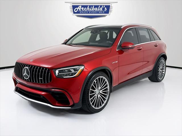 used 2020 Mercedes-Benz AMG GLC 63 car, priced at $52,364