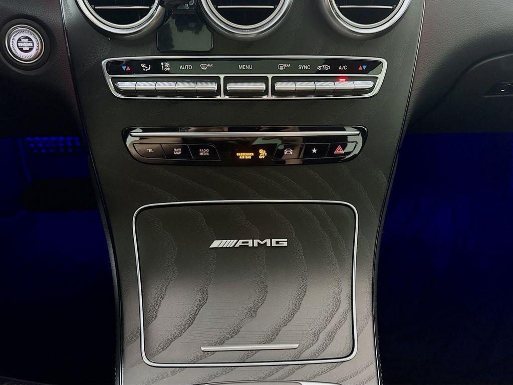 used 2020 Mercedes-Benz AMG GLC 63 car, priced at $51,500