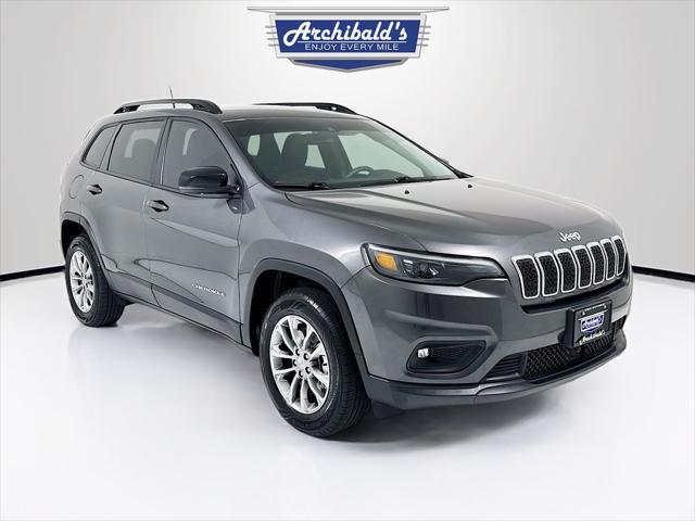 used 2022 Jeep Cherokee car, priced at $22,378