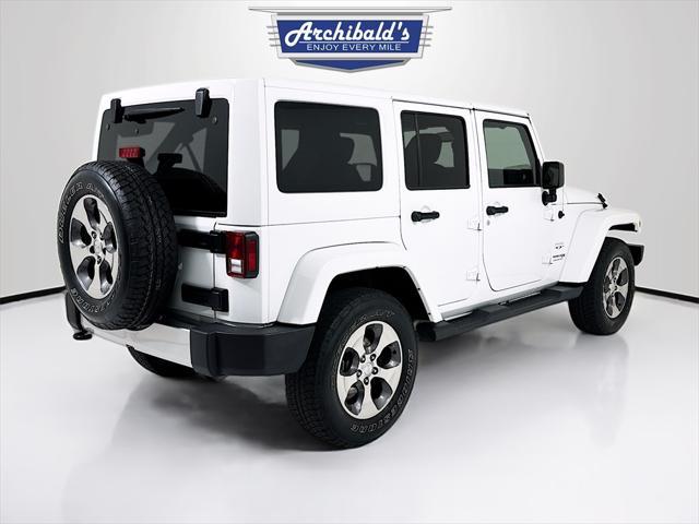 used 2018 Jeep Wrangler JK Unlimited car, priced at $24,754