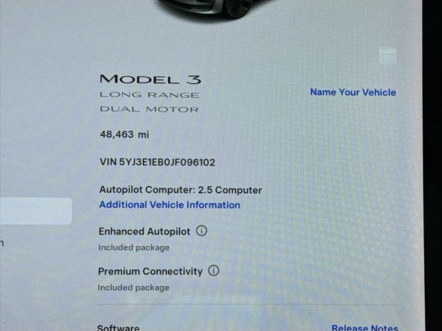used 2018 Tesla Model 3 car, priced at $24,979