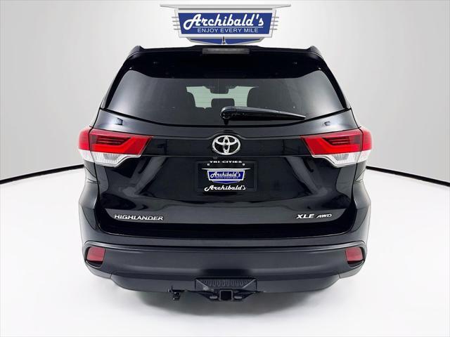 used 2019 Toyota Highlander car, priced at $29,443
