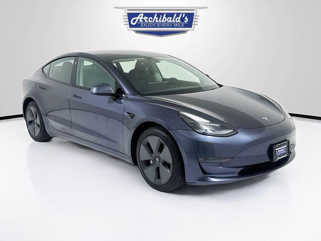 used 2021 Tesla Model 3 car, priced at $27,942