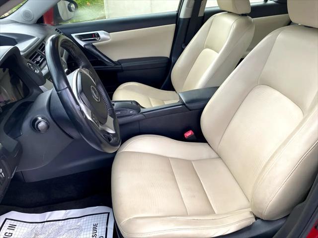 used 2012 Lexus CT 200h car, priced at $11,995