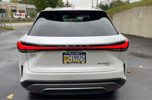 used 2024 Lexus RX 350 car, priced at $63,500