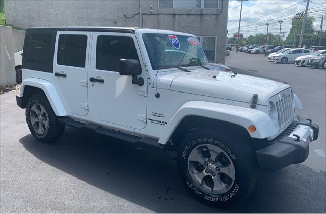 used 2017 Jeep Wrangler Unlimited car, priced at $21,950