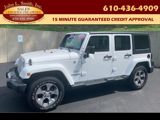 used 2017 Jeep Wrangler Unlimited car, priced at $21,950