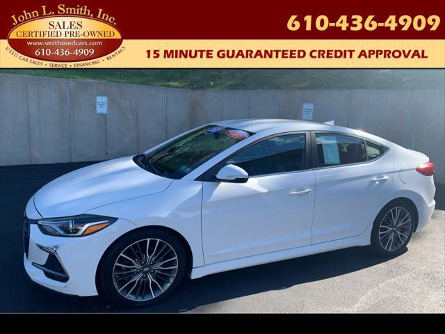 used 2017 Hyundai Elantra car, priced at $13,995