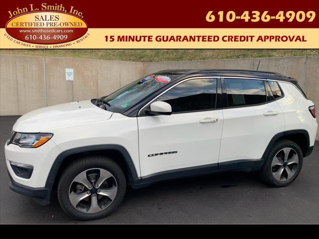 used 2018 Jeep Compass car, priced at $13,695