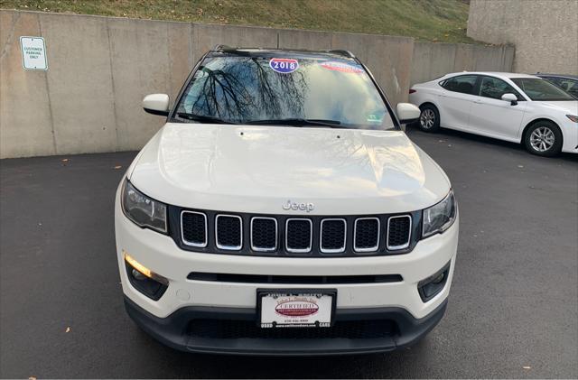 used 2018 Jeep Compass car, priced at $13,695