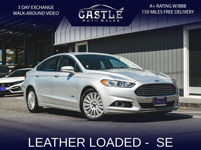 used 2015 Ford Fusion Energi car, priced at $10,999