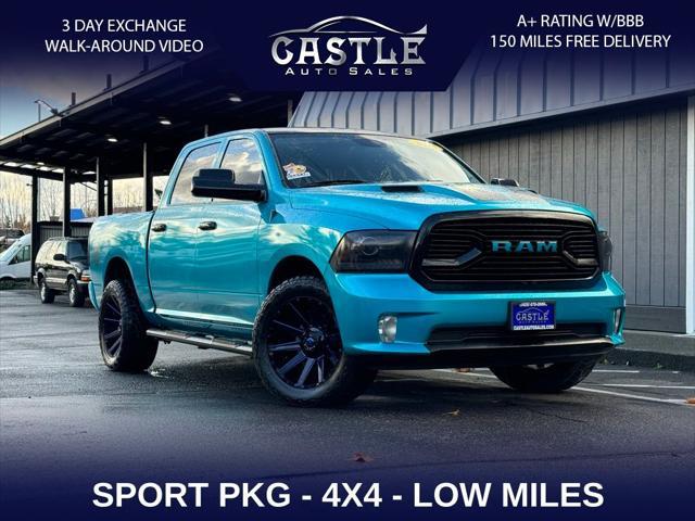 used 2018 Ram 1500 car, priced at $29,995