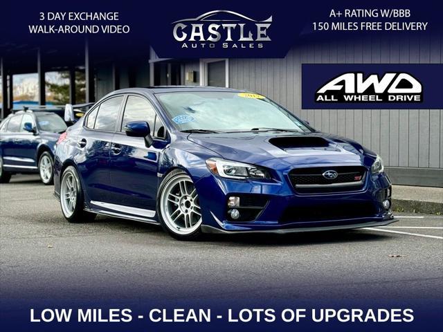 used 2017 Subaru WRX STI car, priced at $28,500