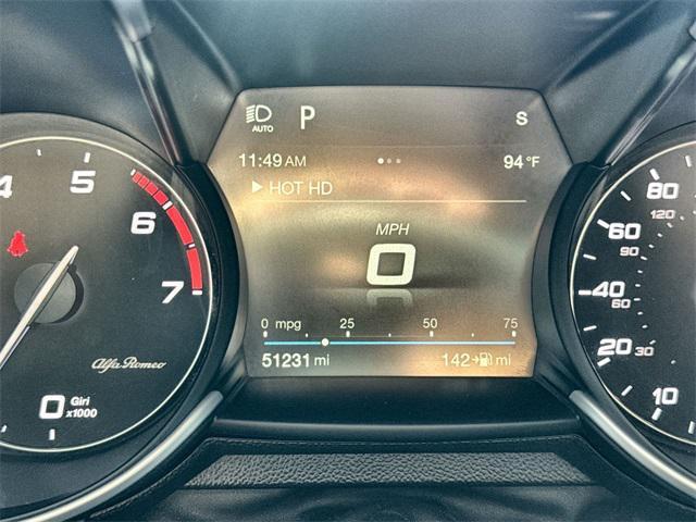 used 2018 Alfa Romeo Giulia car, priced at $17,991