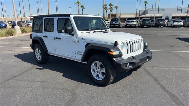 used 2020 Jeep Wrangler Unlimited car, priced at $16,995