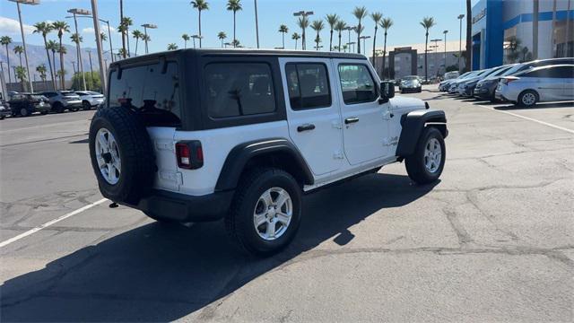 used 2020 Jeep Wrangler Unlimited car, priced at $20,957
