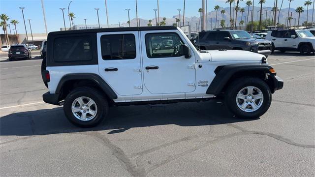 used 2020 Jeep Wrangler Unlimited car, priced at $20,957